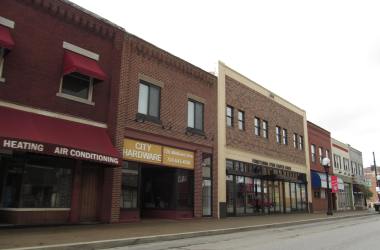 Downtown Midland, Pennsylvania.