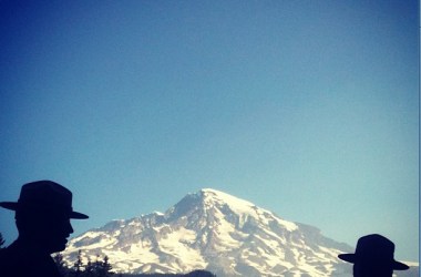 Rangers in Mount Rainier National Park.