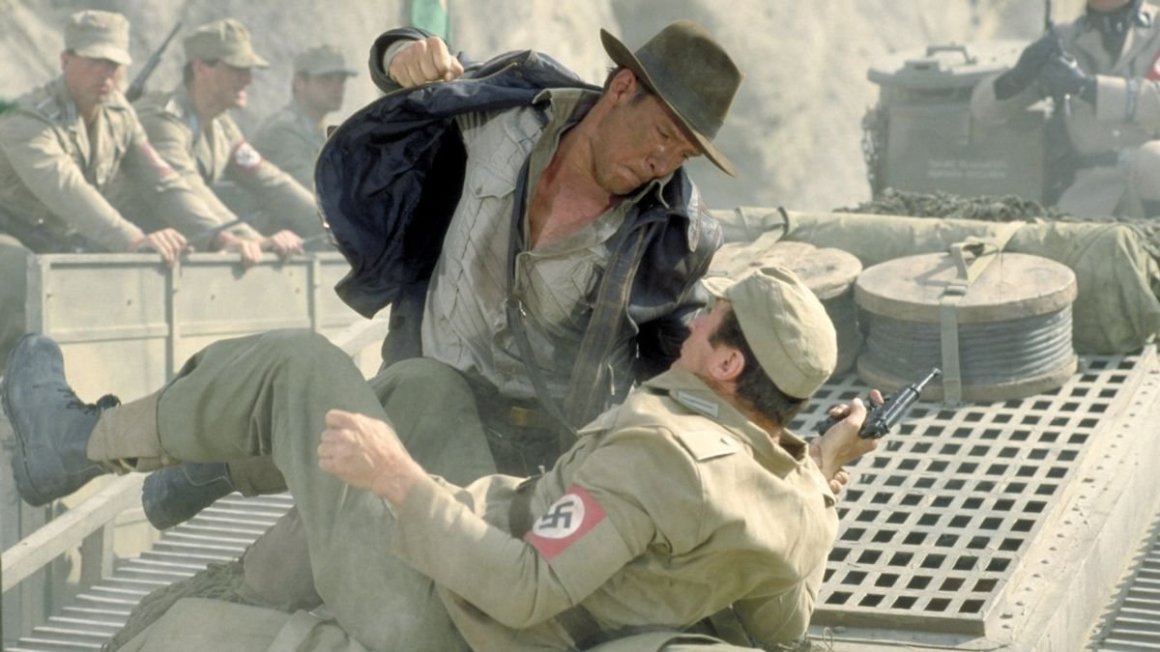 Indiana Jones Nazi punch