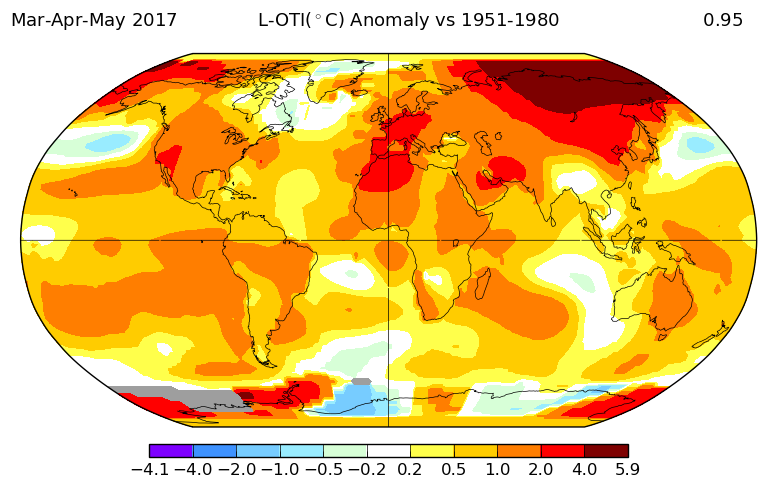 2017 heat waves nasa