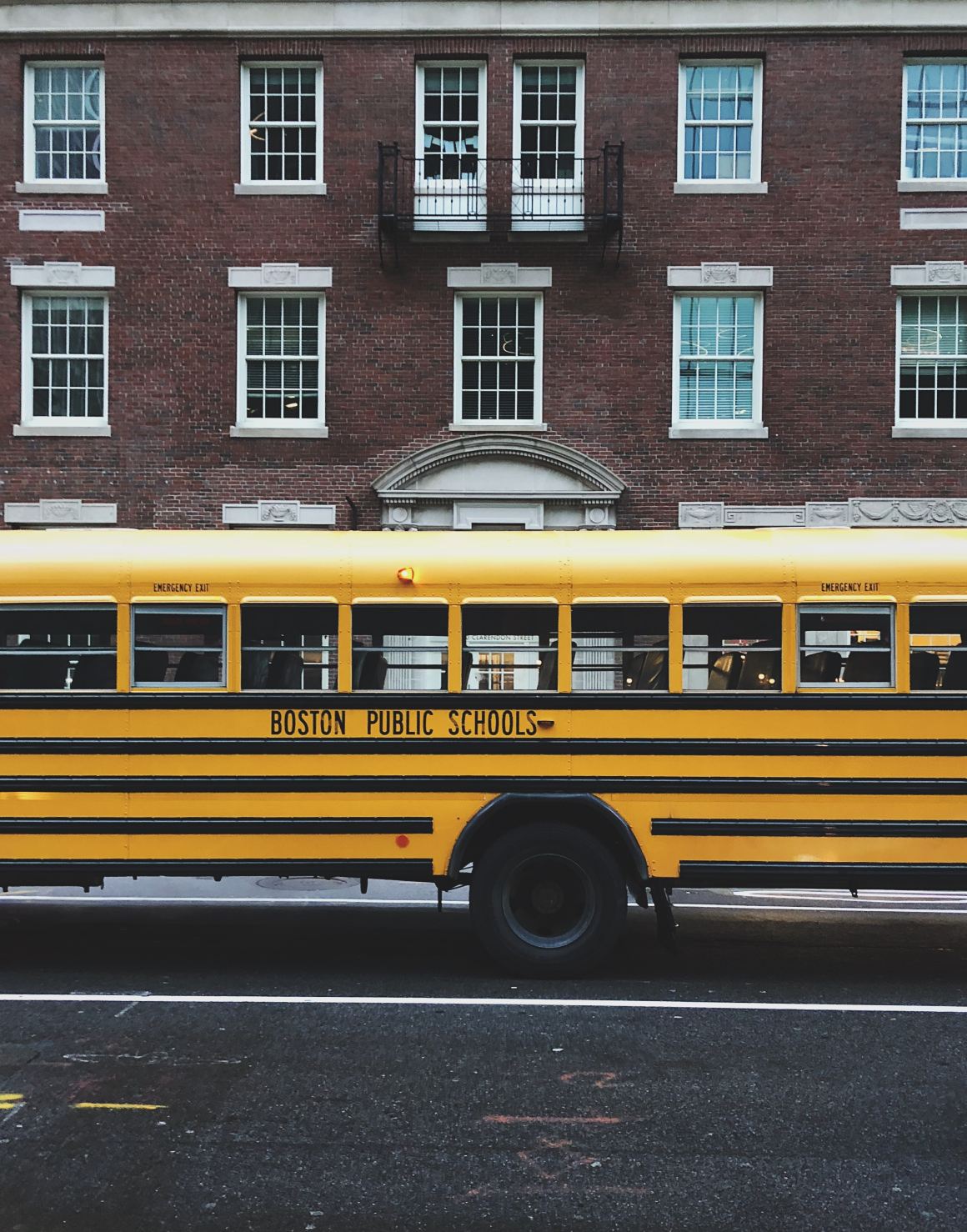 A school bus.