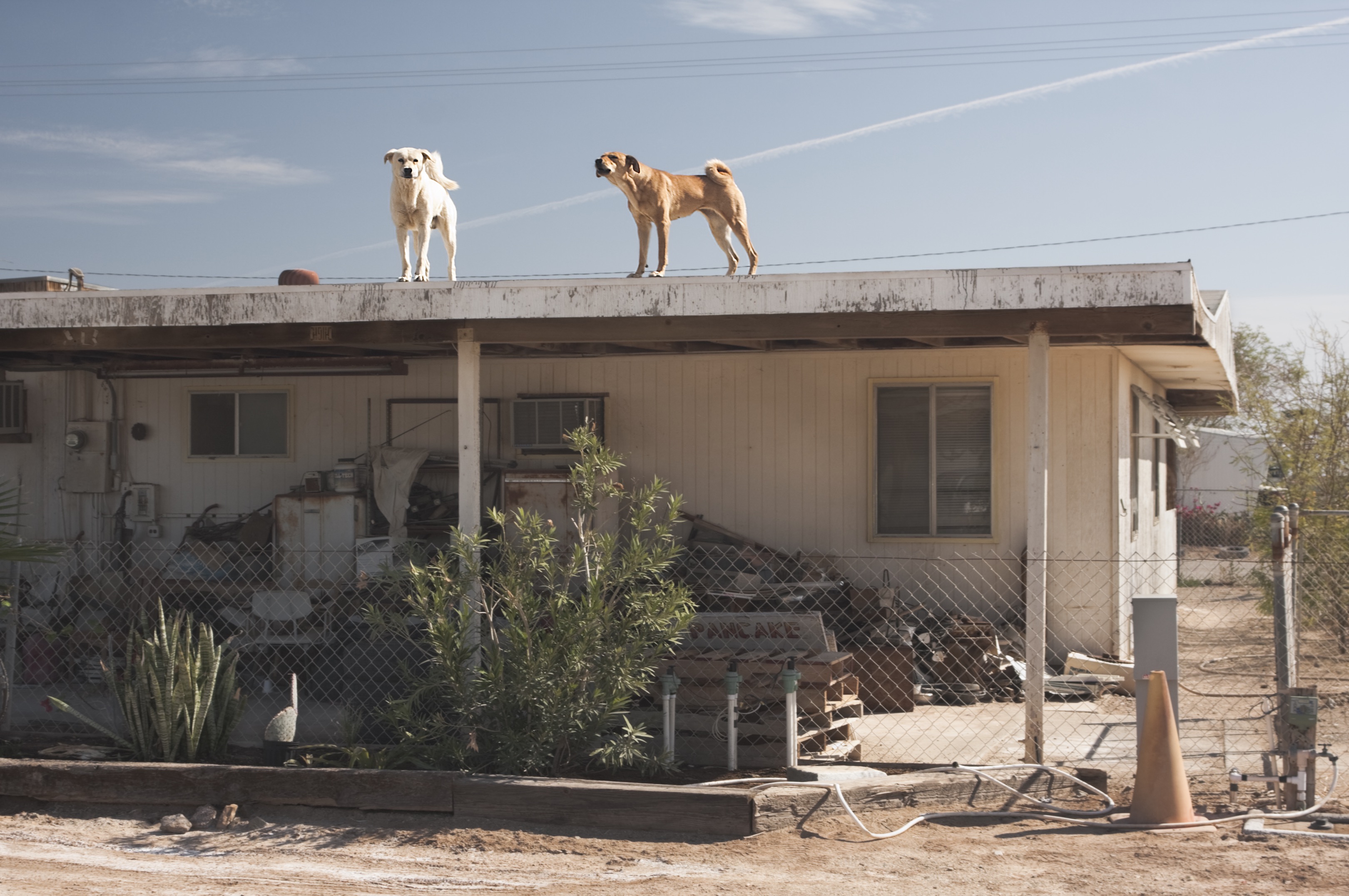 A home in Bombay Beach, California.