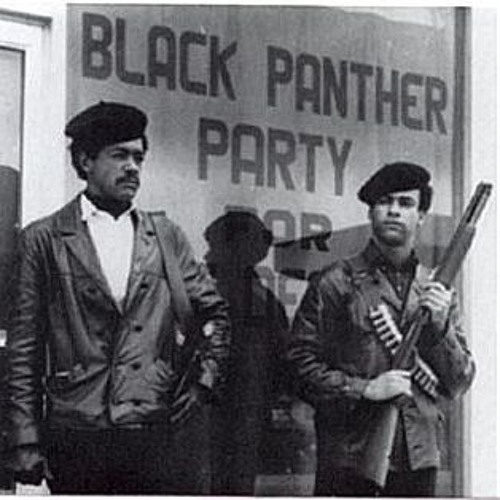 Members of the Black Panther Party.