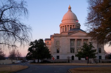 The Arkansas State Capitol in Little Rock.