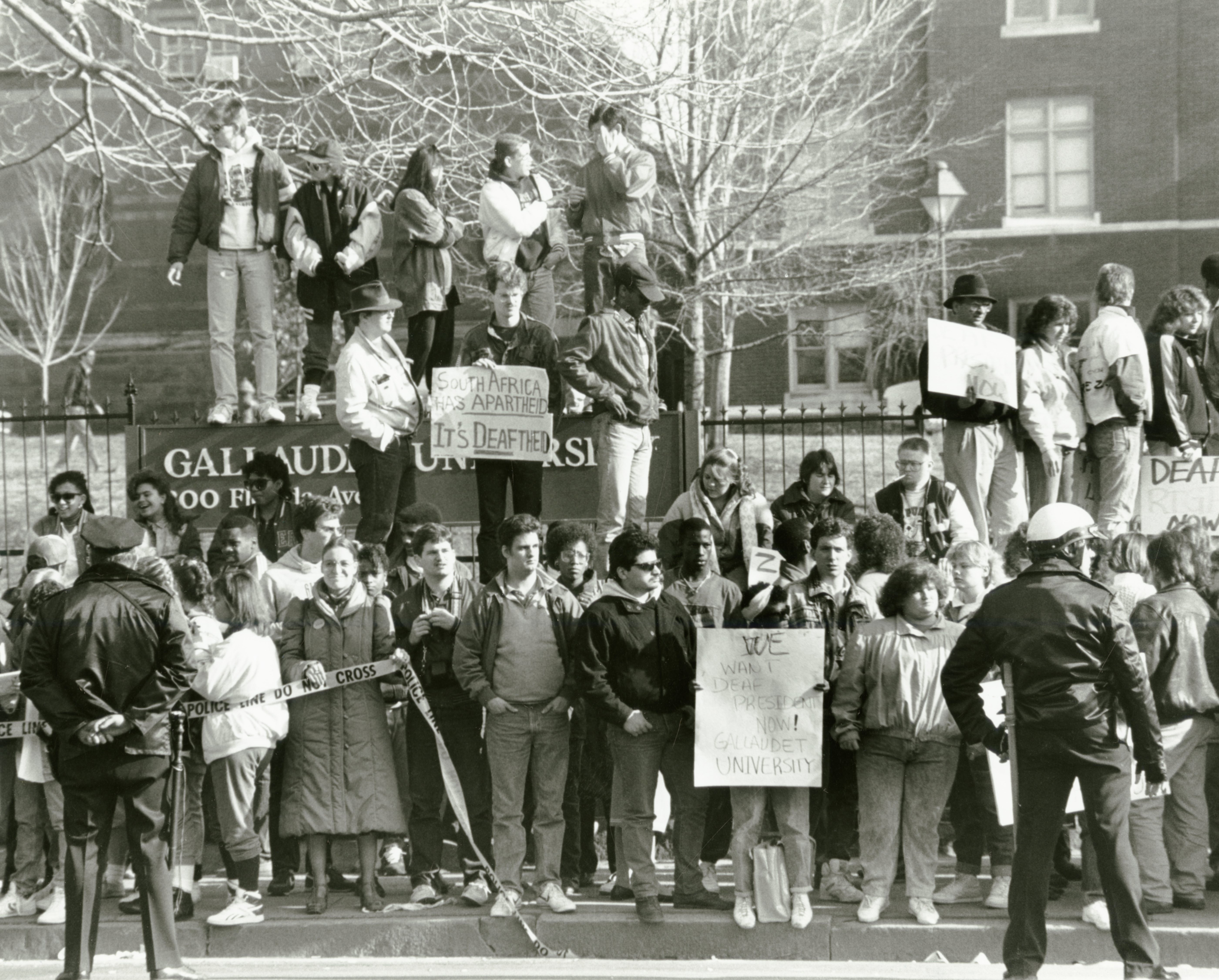 Gallaudet Deaf President Now protest