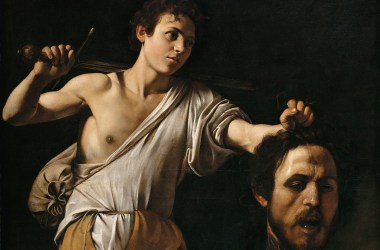 Caravaggio's David With the Head of Goliath, ca. 1607.