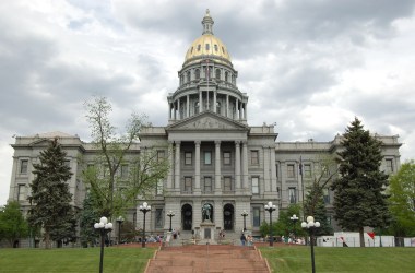 The Colorado State Capitol in Denver.