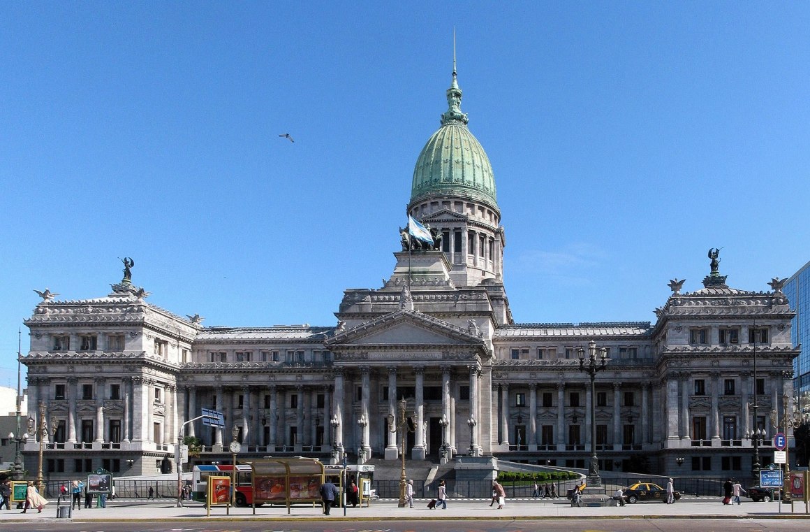 Congreso Nacional in Buenos Aires, Argentina