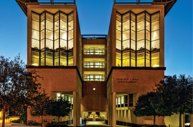 The Francisco J. Ayala Science Library, which has since been renamed the Science Library.