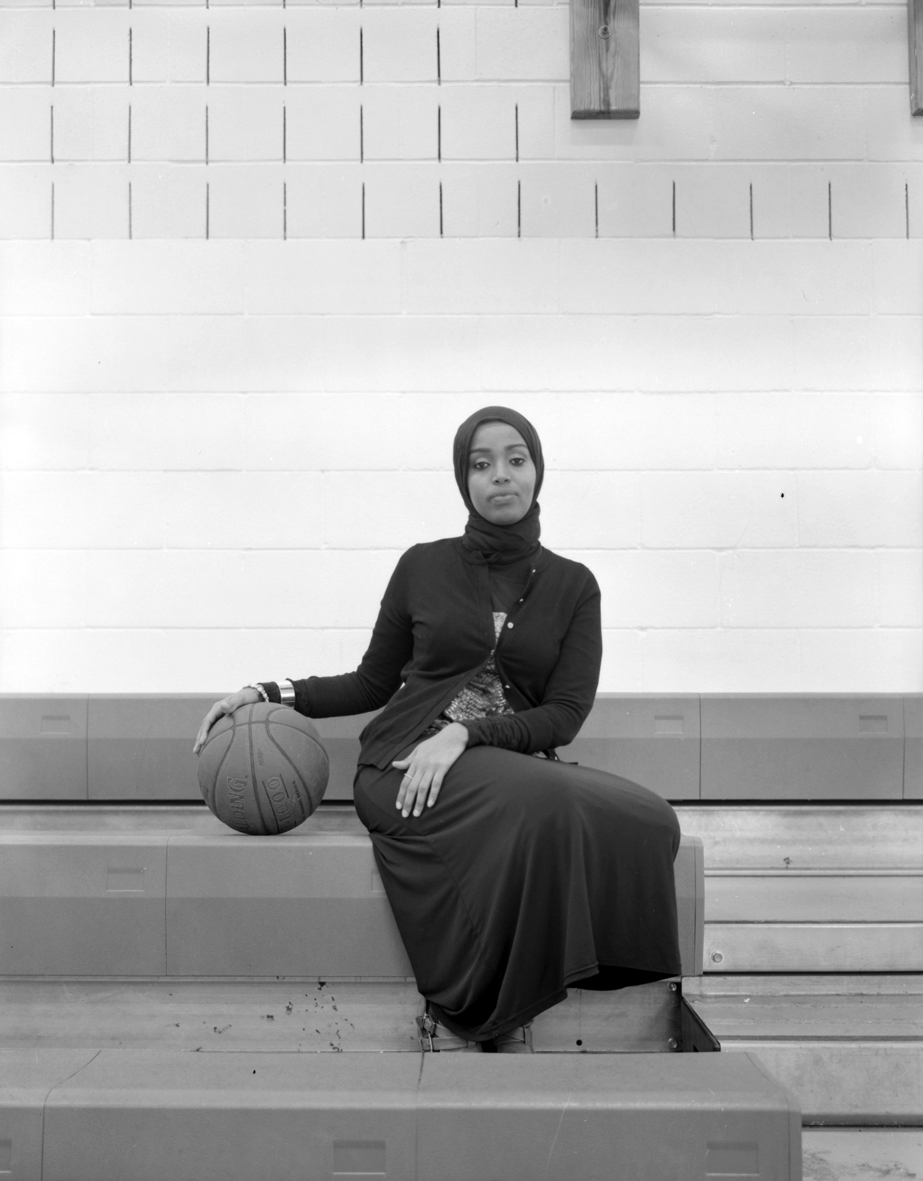 Fatimah Hussein, founder of Asiya, a made-in-the-U.S.A. sportswear and hijab line for female Muslim athletes, and the non-profit G.I.R.L.S. (Girls Initiative in Recreation and Leisurely Sports), which provides open gym-time for Muslim girls in Minneapolis' Cedar-Riverside neighborhood.