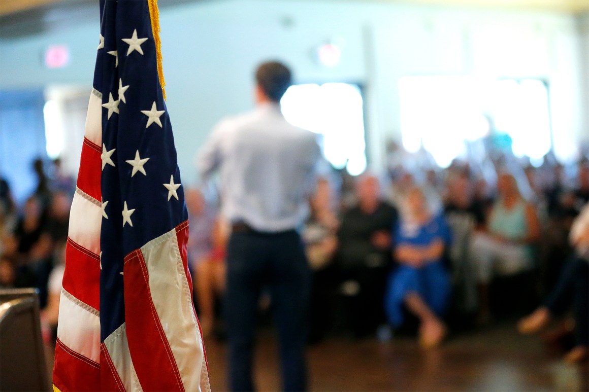 U.S. Representative Beto O'Rourke (D-Texas) of El Paso.