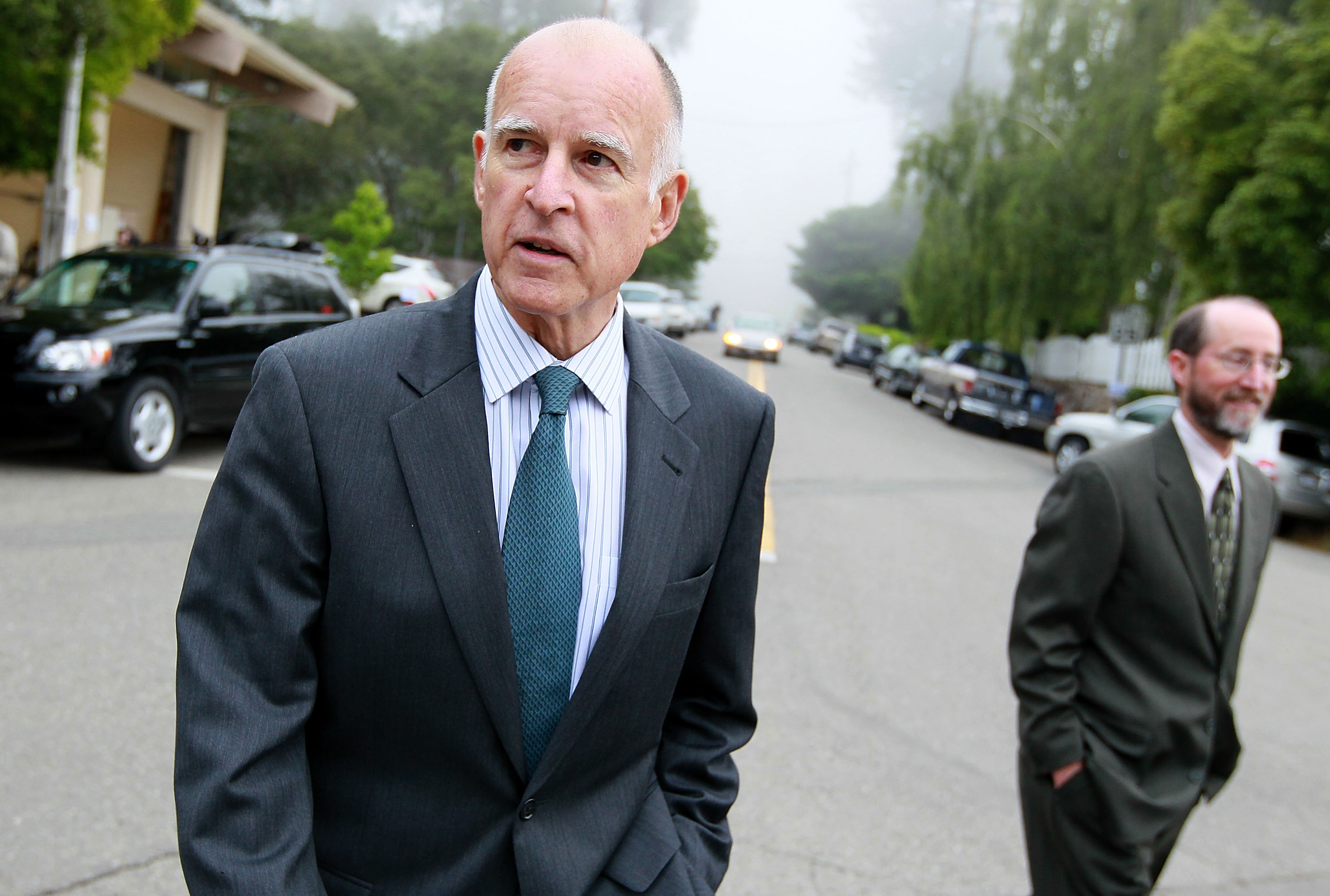 Governor Jerry Brown.