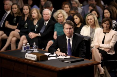 Supreme Court nominee Judge Brett Kavanaugh appears before the Senate Judiciary Committee during his Supreme Court confirmation hearing in the Hart Senate Office Building on Capitol Hill on September 4th, 2018, in Washington, D.C.