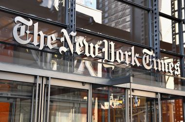 The New York Times building.