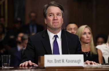 Judge Brett Kavanaugh testifies to the Senate Judiciary Committee during his Supreme Court confirmation hearing in the Dirksen Senate Office Building on Capitol Hill on September 27th, 2018, in Washington, DC.