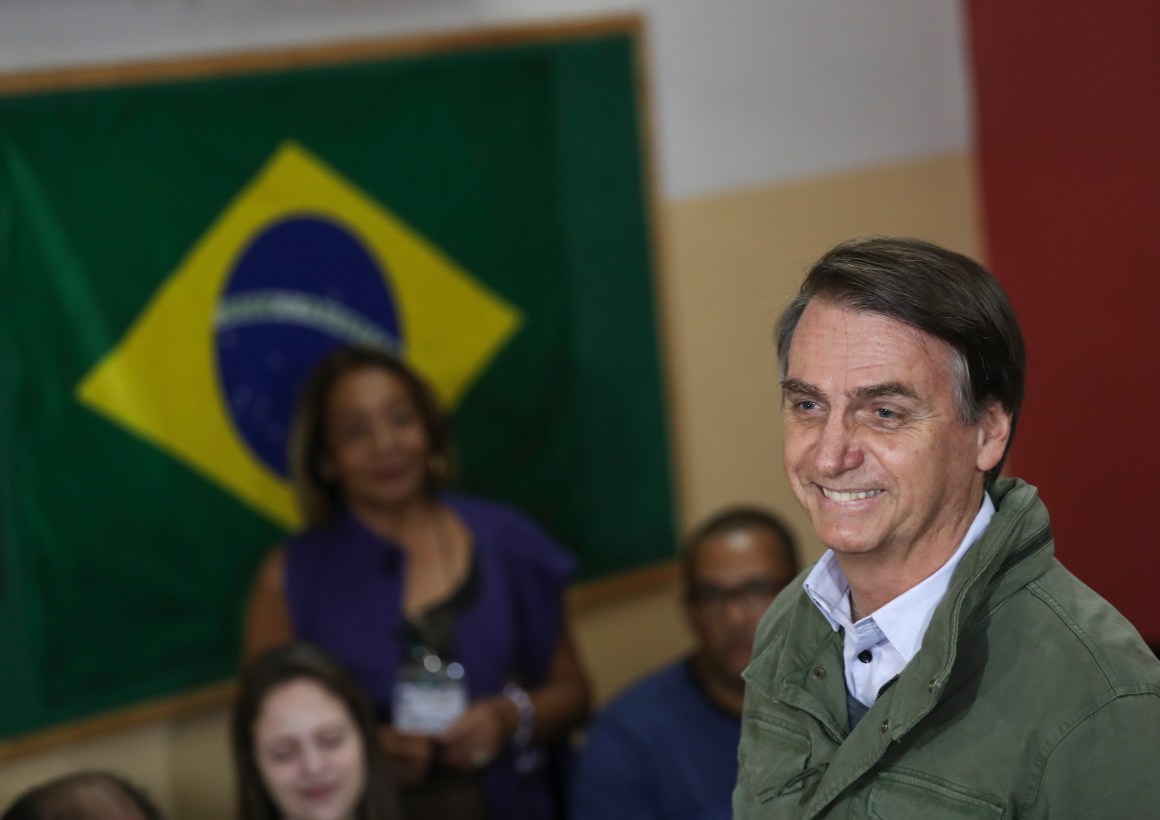 Brazilian President Jair Bolsonaro.