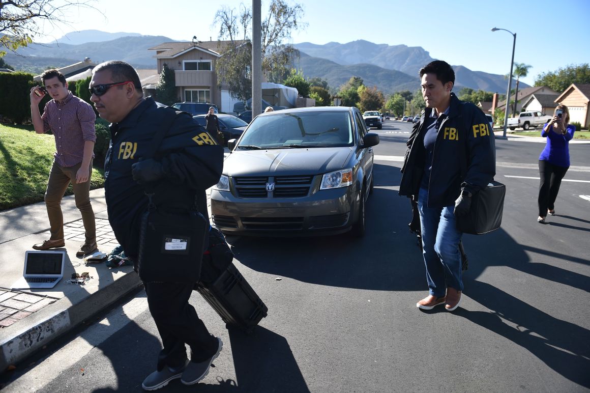 On November 8th, 2018, the morning after the shooting, FBI investigators arrive at the home of the gunman who killed 12 people in a crowded bar in Thousand Oaks, California.