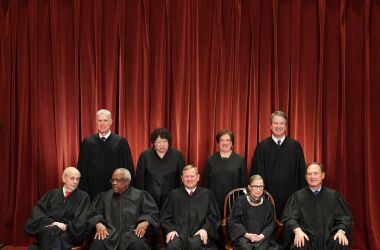 The Supreme Court justices.