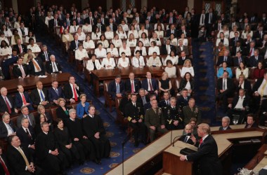 President Donald Trump delivers the 2019 State of the Union.