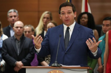 Florida Governor Ron DeSantis.