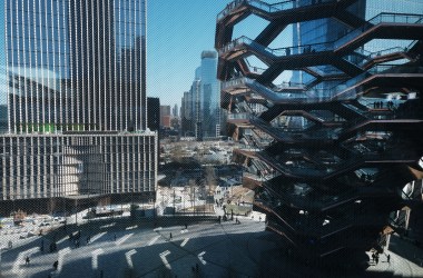 The Shed cultural space at Hudson Yards in New York.