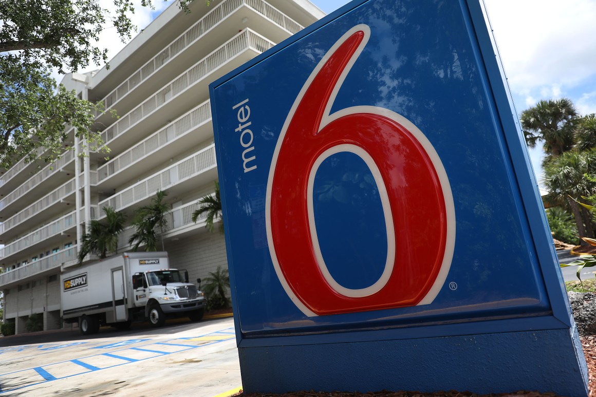 A Motel 6 in Cutler Bay, Florida.