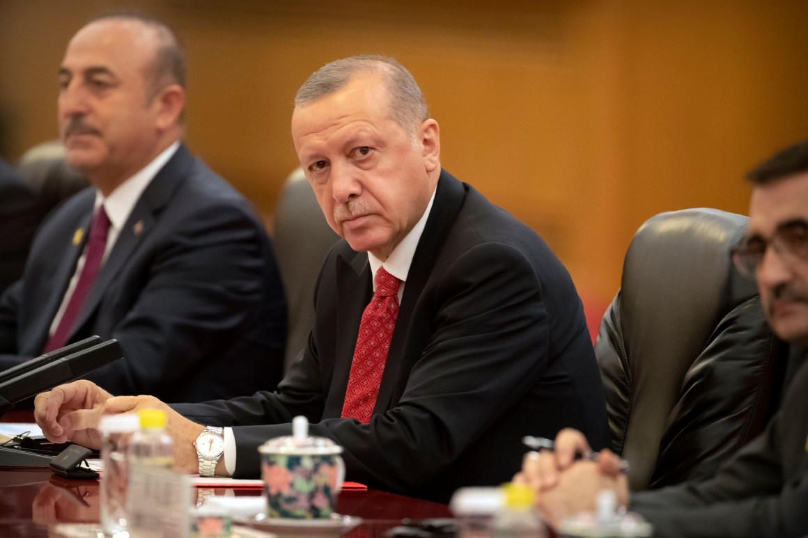 Turkish President Recep Tayyip Erdoğan.