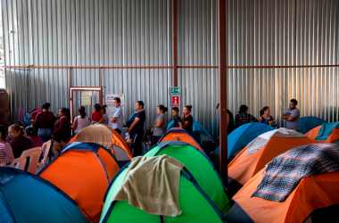 Asylum seekers in the U.S. are overflowing shelters in Mexico waiting for their claims to be processed.