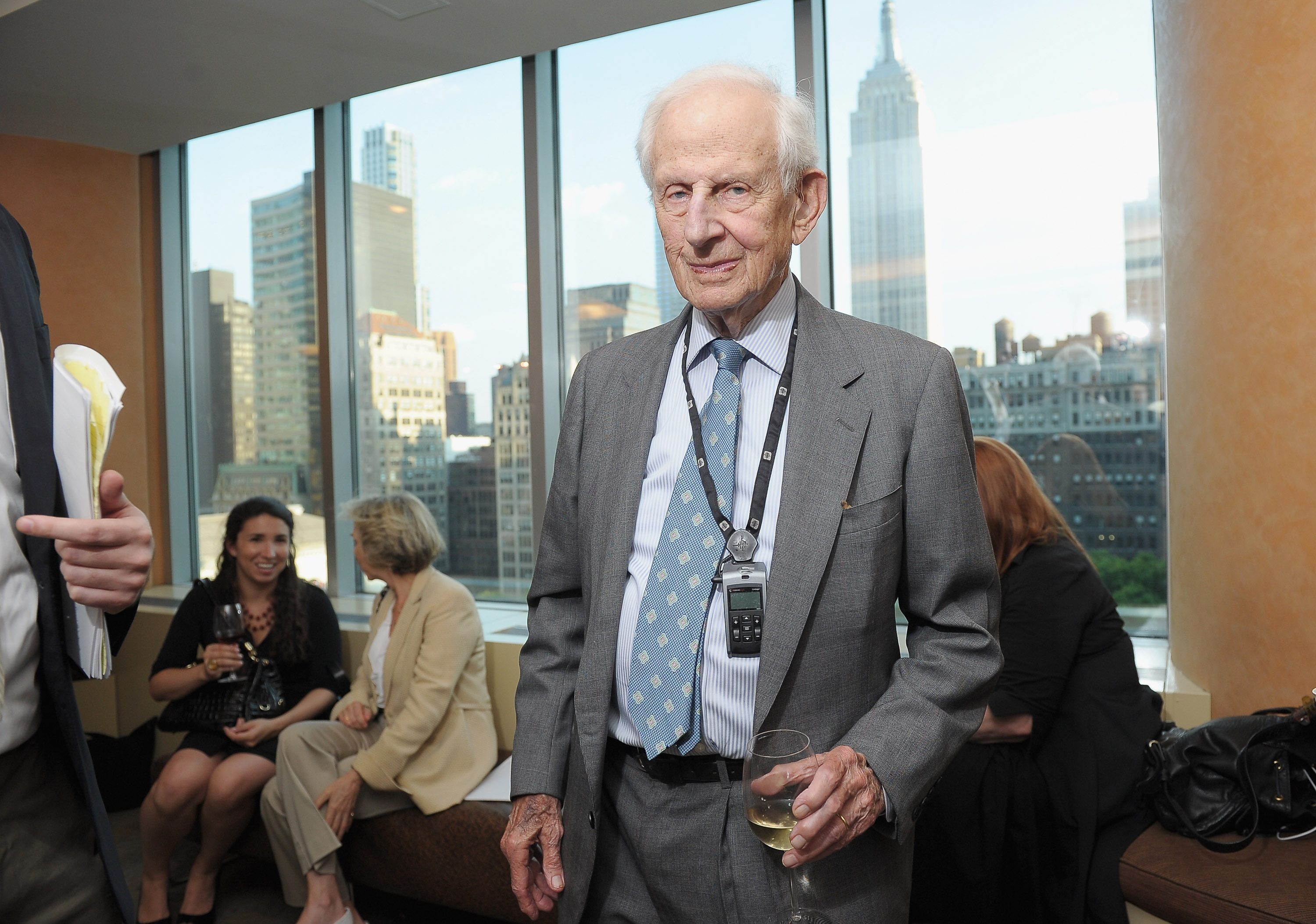 Former Manhattan District Attorney Robert Morgenthau attends an HBO documentary screening of Sex Crimes Unit on June 15th, 2011, in New York City.