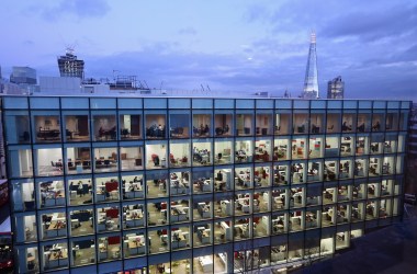 An office building in London.