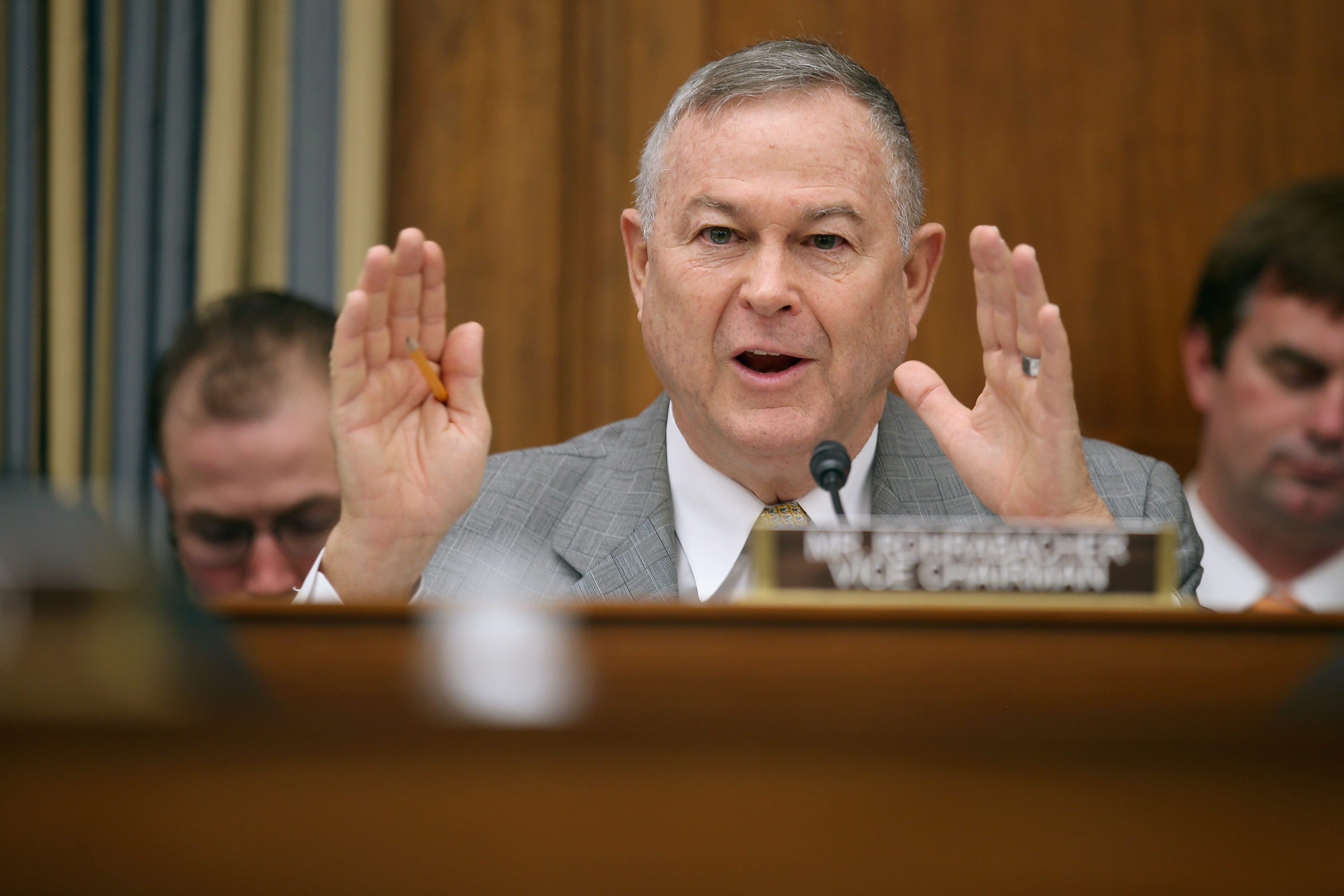 Representative Dana Rohrabacher, pictured here on March 19th, 2013.