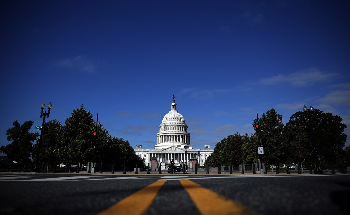 The United States Capitol building in Washington, D.C.