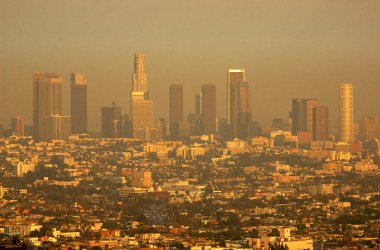 Smog in Los Angeles.