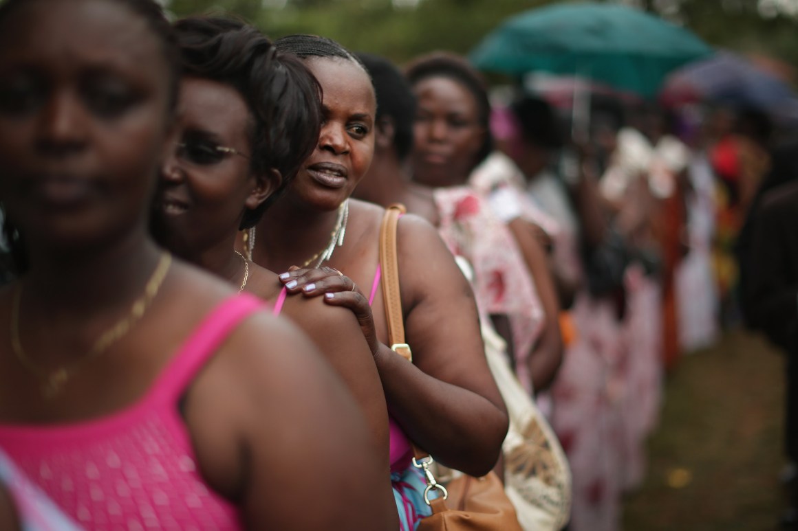 Women in Kigali, Rwanda.