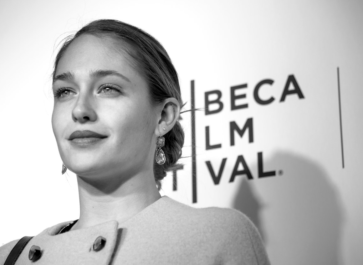 Actress Jemima Kirke at the 2014 Tribeca Film Festival in New York City.