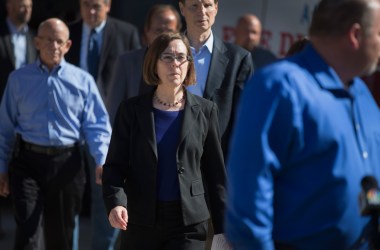 Oregon Governor Kate Brown.