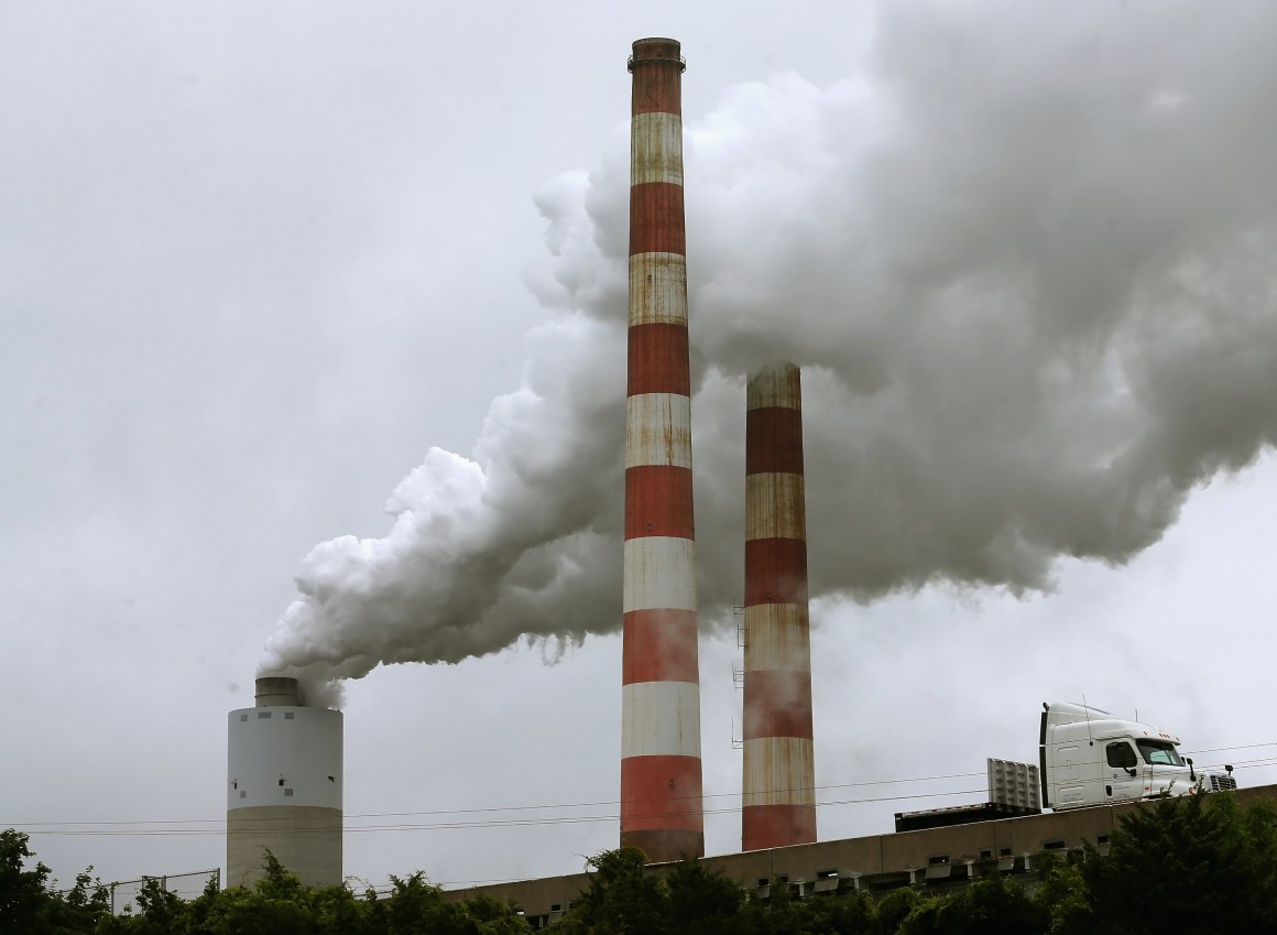 maryland coal stacks smoke