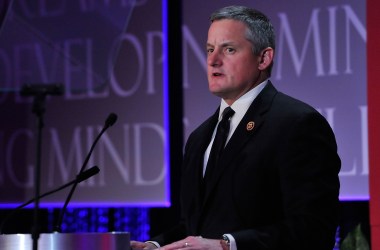 Bruce Westerman (R-Arkansas) speaks on stage at the Thurgood Marshall College Fund 27th Annual Awards Gala at the Washington Hilton on November 16th, 2015, in Washington, D.C.