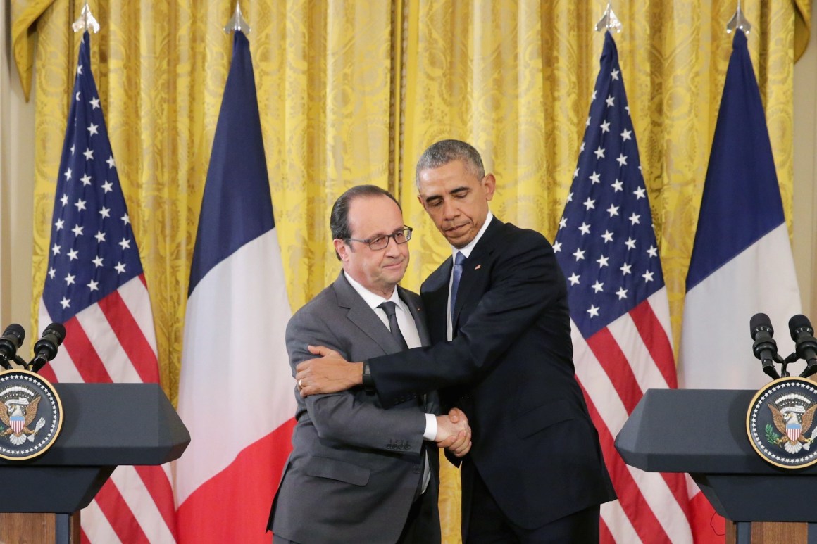 obama hollande