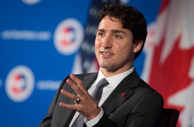 Canadian Prime Minister Justin Trudeau.