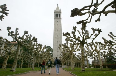 The campanile on University of California-Berkeley's campus