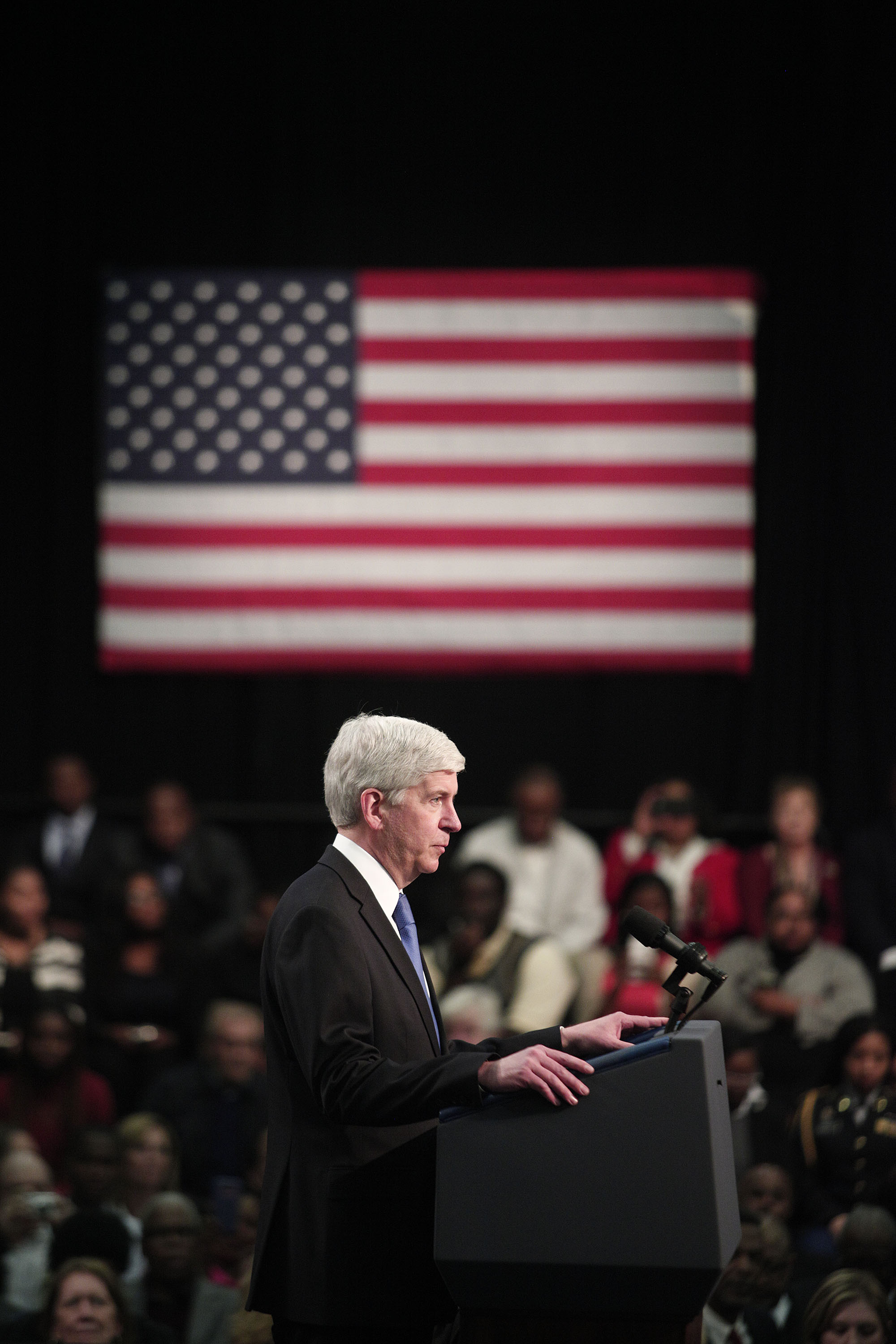 Michigan Governor Rick Snyder.