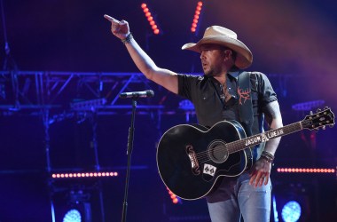 Jason Aldean performs onstage at Nissan Stadium on June 9th, 2016, in Nashville, Tennessee.