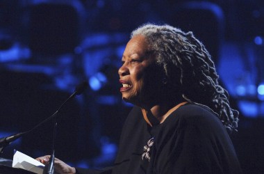 Toni Morrison performs on stage at the Lincoln Center in New York City.