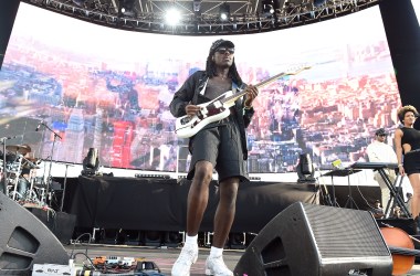 Recording artist Dev Hynes a.k.a. Blood Orange performs onstage during FYF Fest 2016 at Los Angeles Sports Arena on August 28th, 2016, in Los Angeles, California.