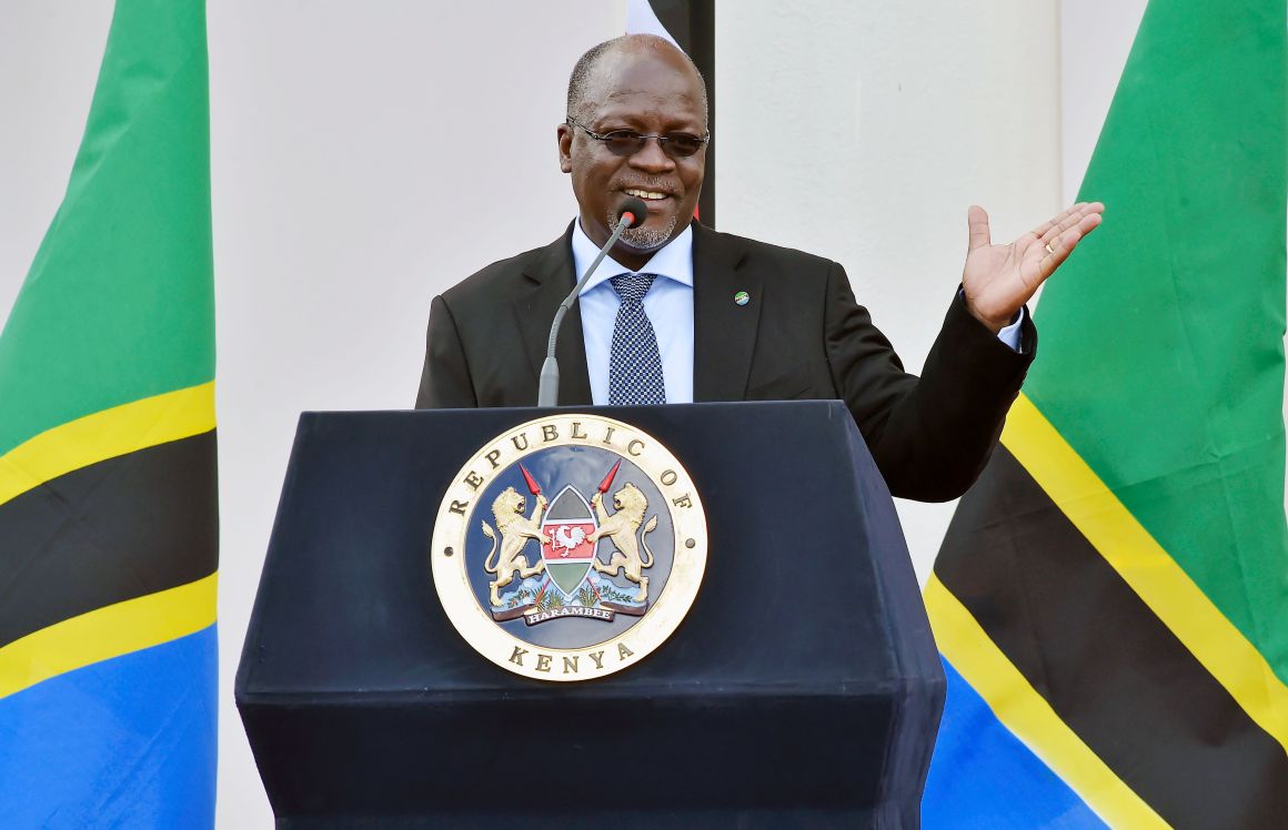 Tanzanian President John Pombe Magufuli.