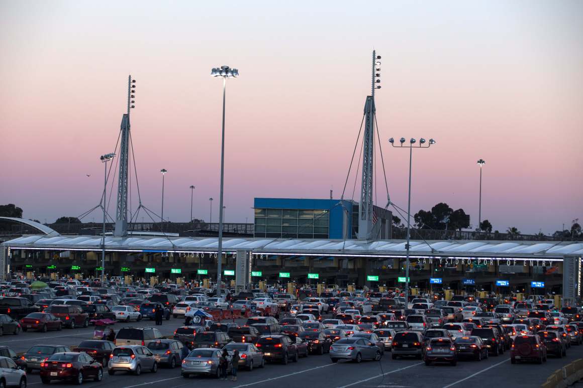 Traffic in California.