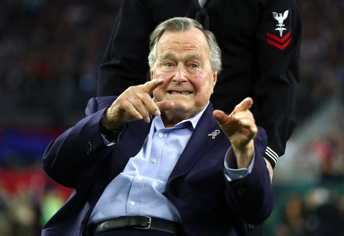 President George H.W. Bush.