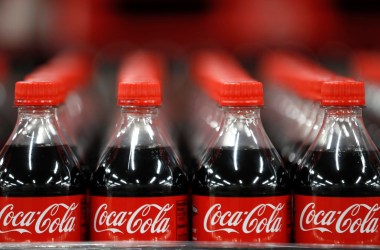 Bottles of Coca-Cola wait to be shipped out at a bottling plant in Salt Lake City, Utah.