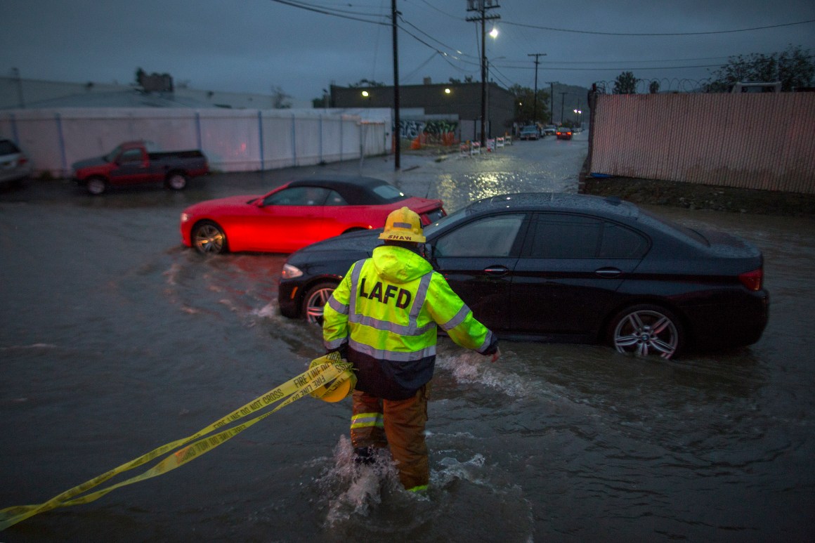 The storm that hit Southern California on February 17th, 2017, which caused widespread flash floods, was the most powerful the region had faced in six years.